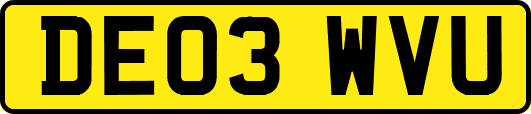 DE03WVU