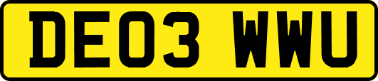 DE03WWU