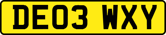 DE03WXY