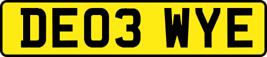 DE03WYE