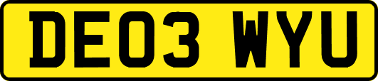 DE03WYU