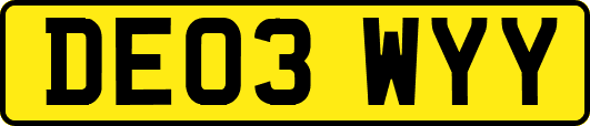 DE03WYY