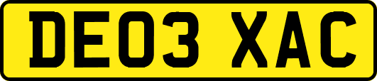DE03XAC