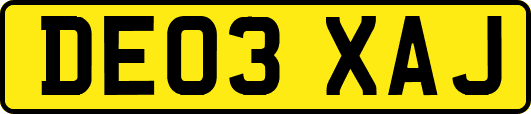 DE03XAJ