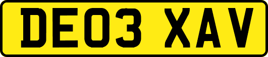 DE03XAV