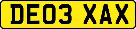 DE03XAX