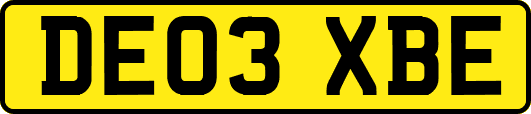 DE03XBE