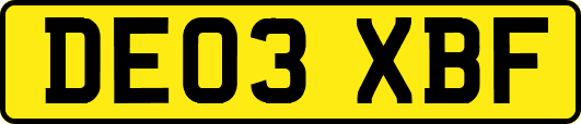 DE03XBF
