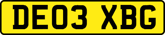 DE03XBG