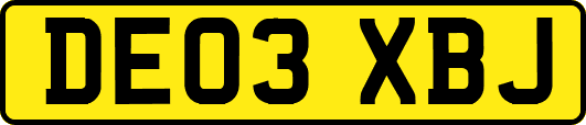 DE03XBJ