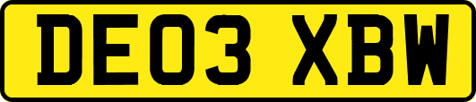 DE03XBW