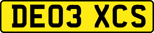 DE03XCS
