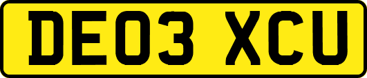 DE03XCU