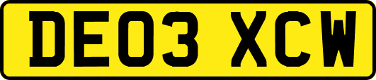 DE03XCW