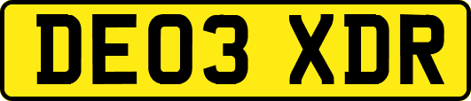 DE03XDR
