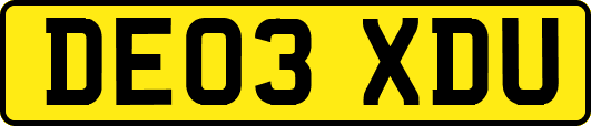 DE03XDU
