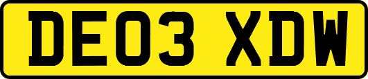 DE03XDW