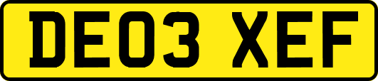 DE03XEF