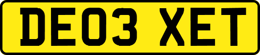 DE03XET
