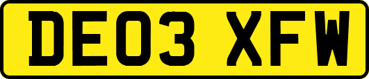 DE03XFW