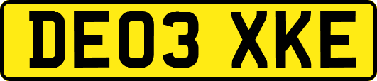 DE03XKE