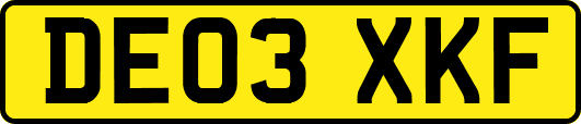 DE03XKF