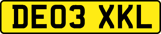 DE03XKL