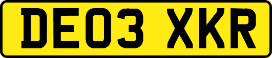 DE03XKR