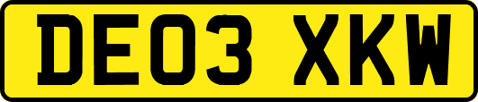 DE03XKW