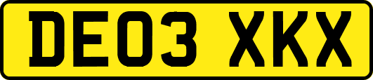 DE03XKX