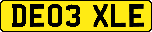 DE03XLE