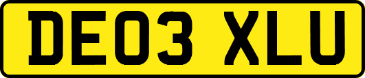 DE03XLU