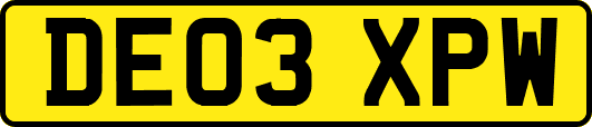 DE03XPW