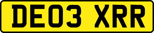 DE03XRR