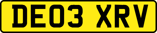 DE03XRV