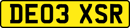 DE03XSR