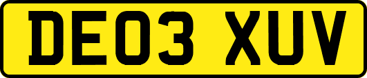DE03XUV