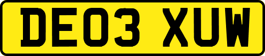 DE03XUW