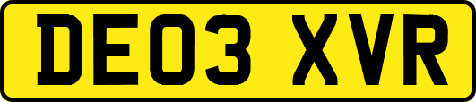 DE03XVR