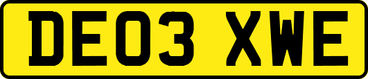 DE03XWE