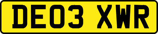 DE03XWR