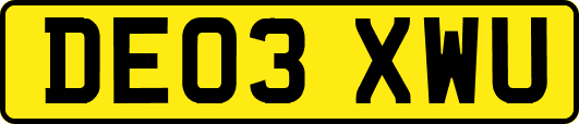DE03XWU
