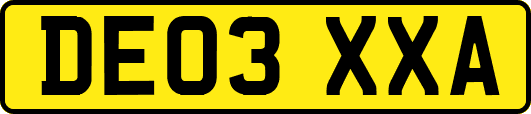 DE03XXA