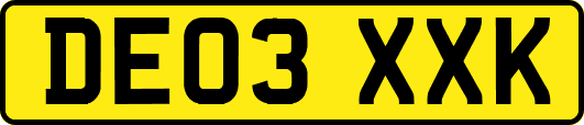 DE03XXK