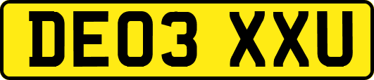 DE03XXU