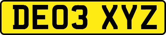 DE03XYZ