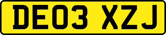DE03XZJ