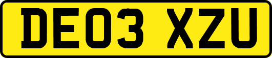 DE03XZU