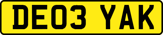 DE03YAK