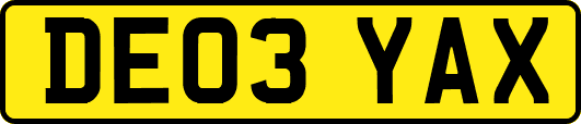 DE03YAX